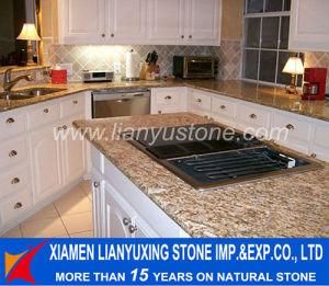 Giallo Cecilia Golden Granite Kitchen Countertop for Kitchen