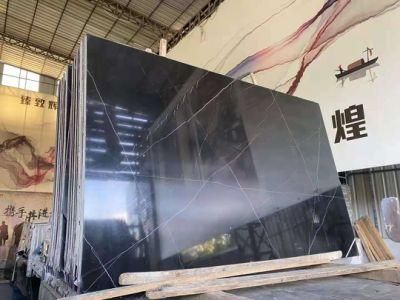 Black Marquina Absolute Black Marble with Less Streak