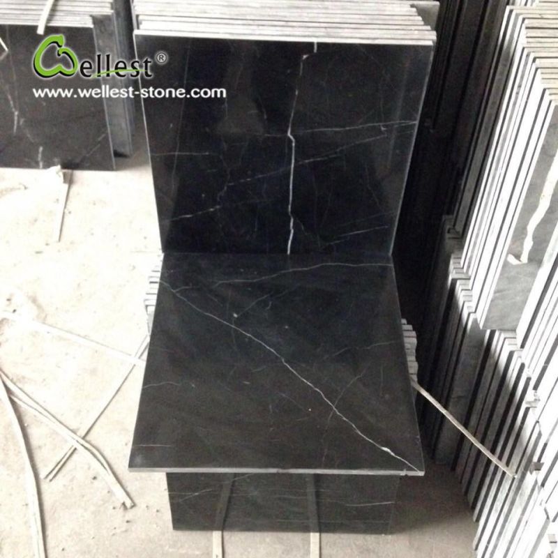 Shanxi Black Granite Polished Big Slab for Countertops