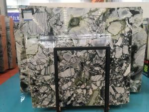 Chinese Ice Green/ Ice Jade/White Beauty /Cold Jade Marble with Ready Stock Slabs for Flooring Tile, Wall Tile Cover