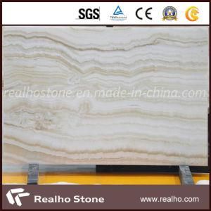 Polished Onice Avorio Onyx Slabs for Wall/Tabletop