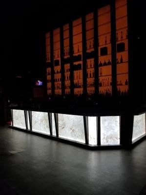 Backlit Onyx Panel Translucent Alabaster Marble for Onyx Bar Top