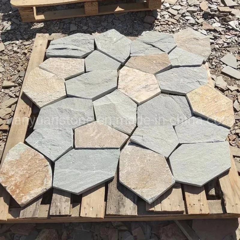 Slate Random Flagstone for Exterior Paving
