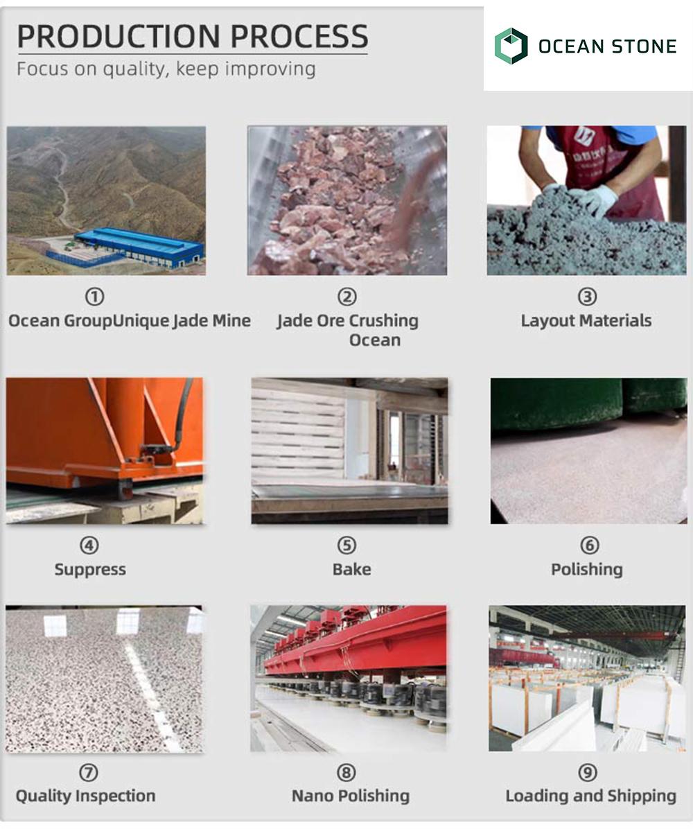 Crystal White Building Material Quartz for Counter Top