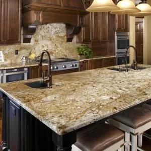 Imported Granite Golden Crystal for Countertops/Kitchentops