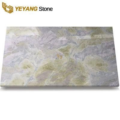 Polished Natural Lemon Ice Marble for Interior/Wall/Cladding/Kitchen/Bathroom/Tops
