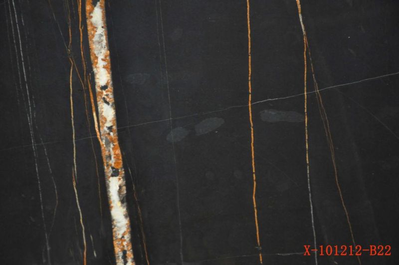 Black Marble Slabs Polished Tiles&Slabs&Countertop