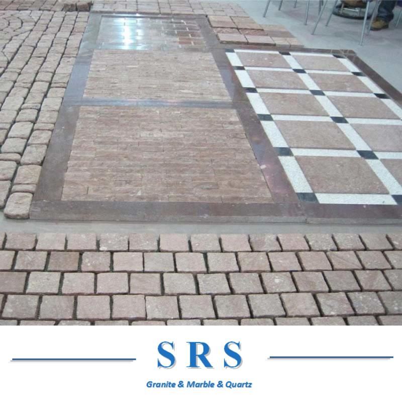 Granite Mesh Paving Stone for Project Landscaping