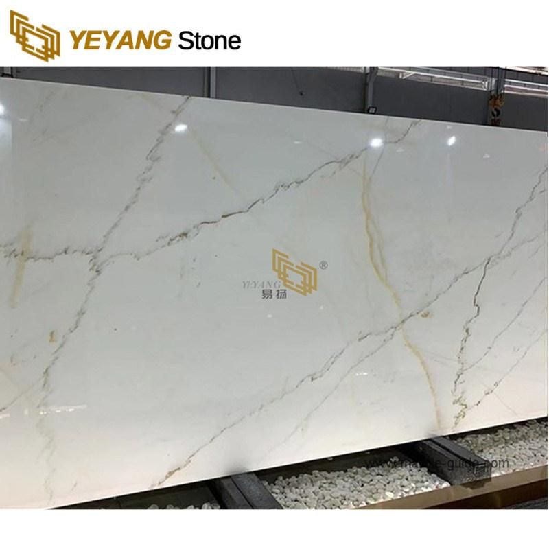 Natural White Marble Slabs Oriental/Eastern White Marble Slabs for Kitchen/Bathroom/Vanity/Countertop