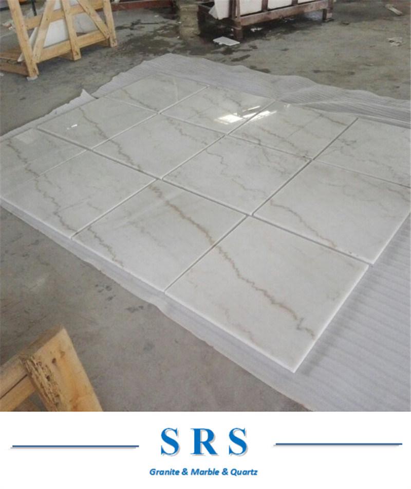Natural Stone Royal/Crystal White/Guangxi White Marble Slab for Bathroom Tile/Wall Tile/ Floor Tile