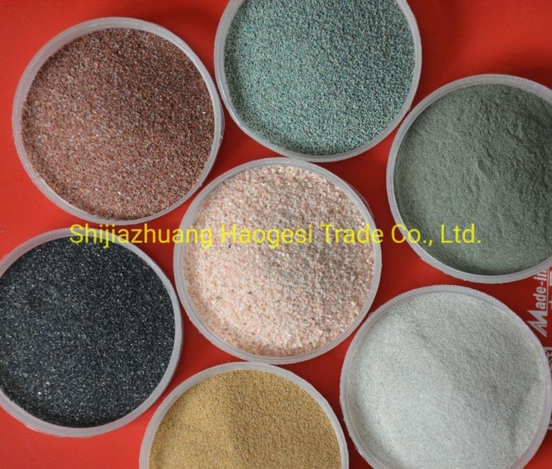High Quality Terrazzo Aggregate Real Stone Painting Used Natural Colored Sand