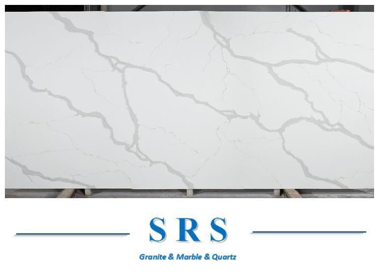 Calacatta White Quartz for Countertop/Vanity Top Price