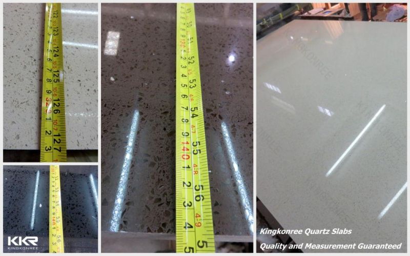 Kkr Engineer Stone 3200X1600X20mm Kkr Hot Selling Pure White Quartz Stone