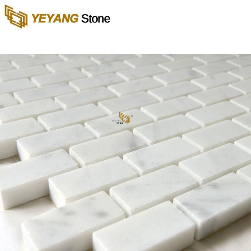New White and Gold Marble Floor Tiles Hexagon Tile
