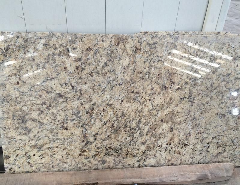 Natural Stone Building Material New Venetian Gold Granite Countertops Brazil Gold Granite Countertops