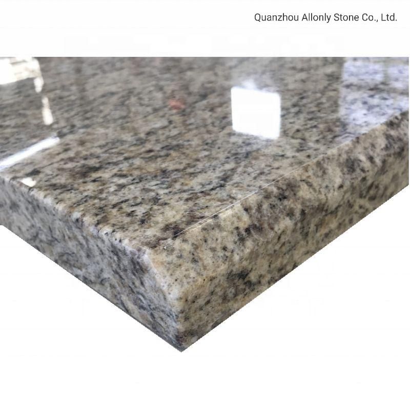 Sink Hole Precut Wholesale Venetien Gold Granite Countertops for Bathroom