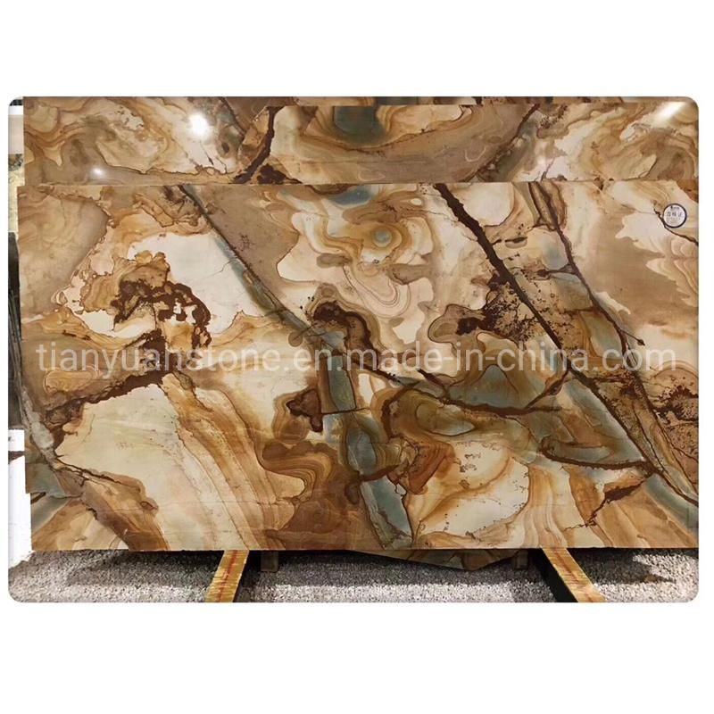 Wholesale Natural Stone Palomino Yellow Granite Golden Flower Granite