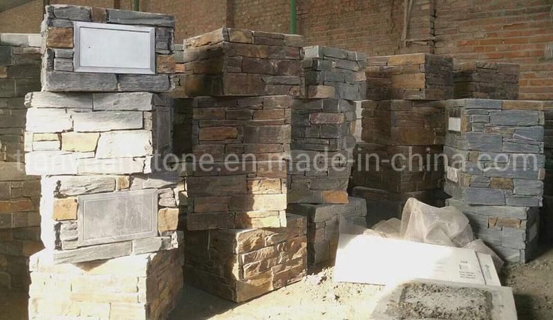 Various Cement Stone Column Mail Post Stone, Entrance Column for Options