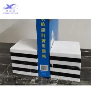 Modern Bookends Free Standing Stone Marble Onyx Agate