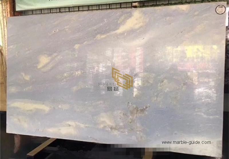 Natural Blue Vein White Stone Marble for Floor Tile/Bath Top/Wall Cladding/Baluster/Table