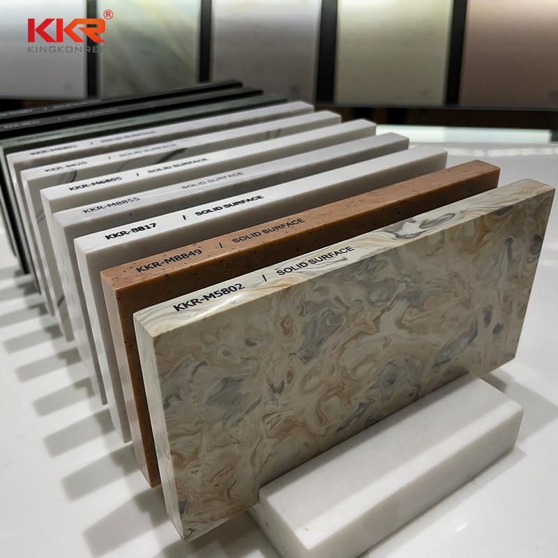 Cast PMMA Colour Acrylic Sheets Solid Surface for Bench Top, Worktop, Backsplash, Desk, Building Material Solid Surface Sheet