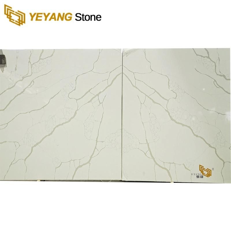 Artificial Quartz Slabs Suppliers Quartz Kitchen Worktops Engineered Countertop/Vanity/Table