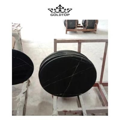 Building Material Black/Beige/White Wall/Floor Tiles Kitchen/Bathroom Countertop Black Marquina Marble for Home or Hotel