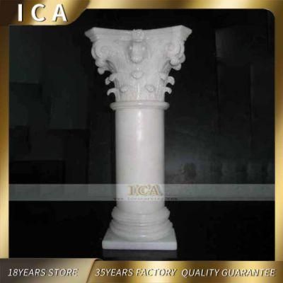 Hand Carved New Design Pillar Marble Column