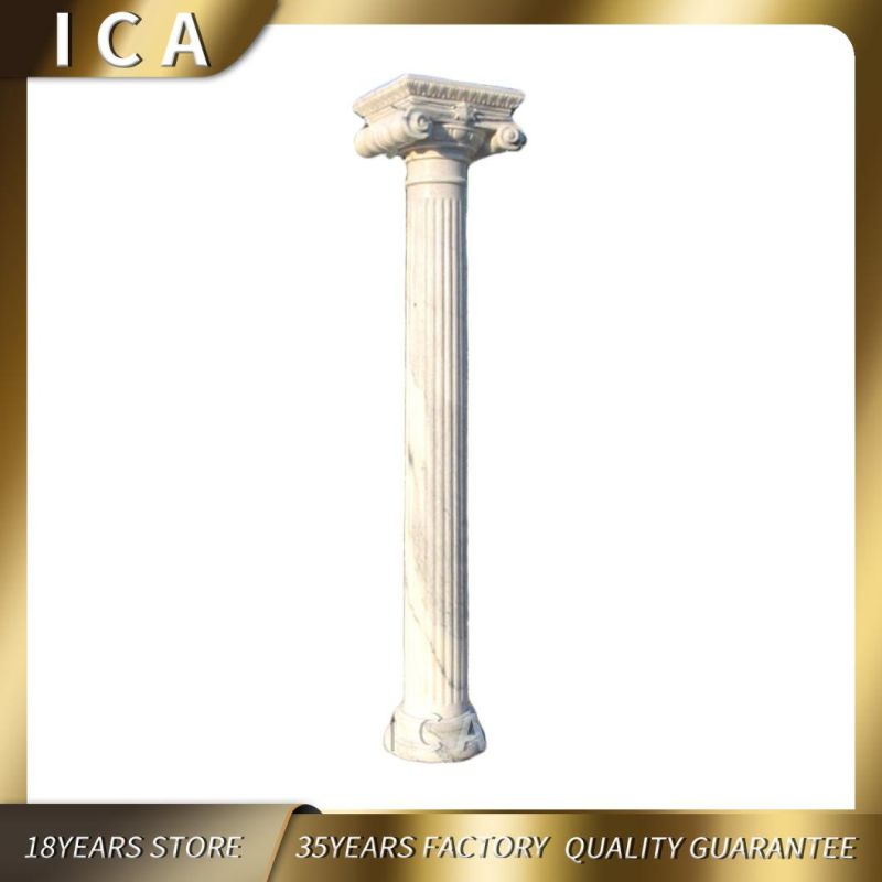 Roman Marble Decorative Solid Pillar Gate Designs