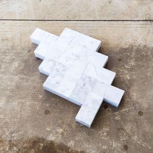 Marble Paving Brick Walkway Idea for Home and Garden Paths