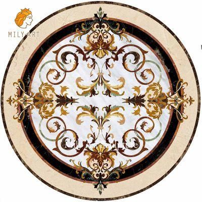 High Quality Indoor Decoration Marble Waterjet Medallion for Flooring