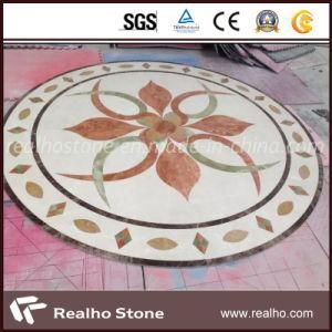 Marble Floor Waterjet Medallion for Interior Decoration