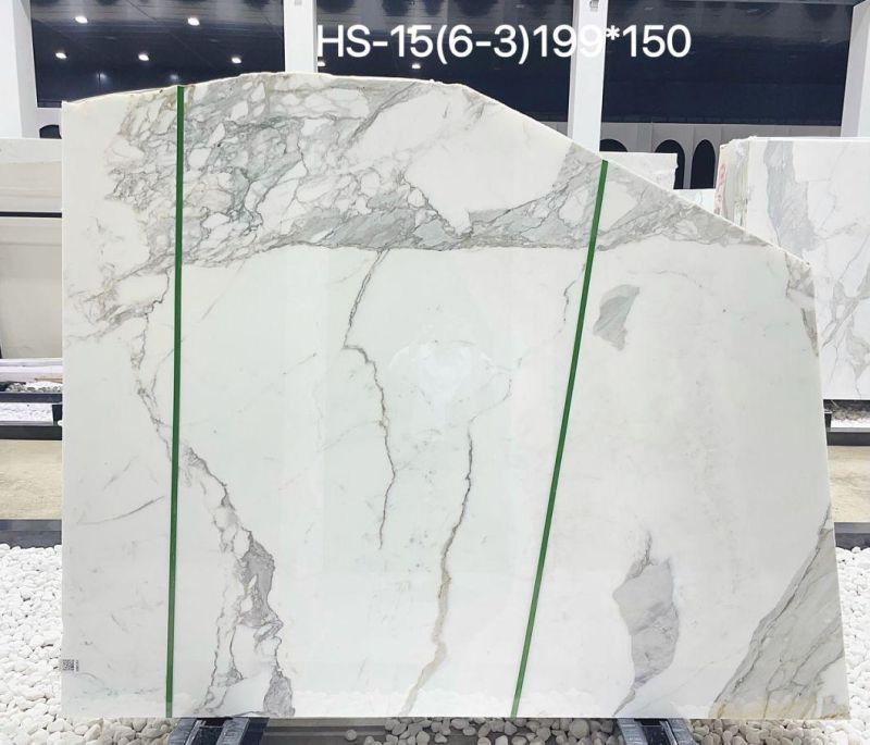 Calacatta Marble Slabs & Tiles, Italy White Marble