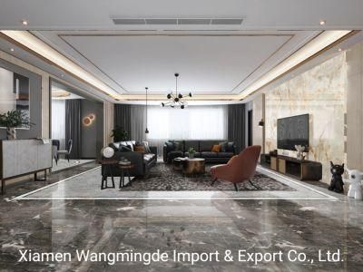 Smooth Grey High-Quality Marble for Living Room Floor