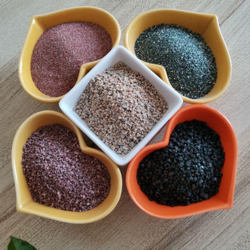 Factory Supply High Quality Sea Blue Color Sand Gem Blue Color Sand Coloured Sand