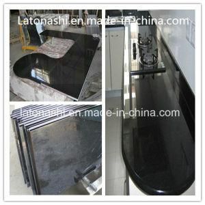 Absolute Black Granite Polished/Flamed/Honed Granite Countertop for Vanity Top/Worktop
