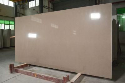 Elegance Series Yellow Artificial Engineered Quartz Stone Countertop/Vanity Top/Work Top Slab