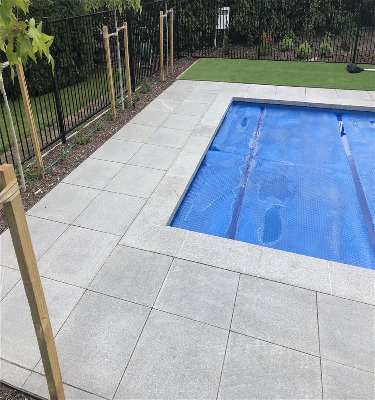 Customized Shape of Granite Stone Coping for Swimming Pool