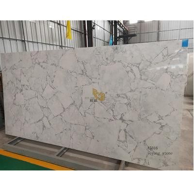 Artificial Grey Quartz Slabs/Tiles/Countertops/Vanitytops for Bathroom/Kitchen/Worktops/Island Hotel Project