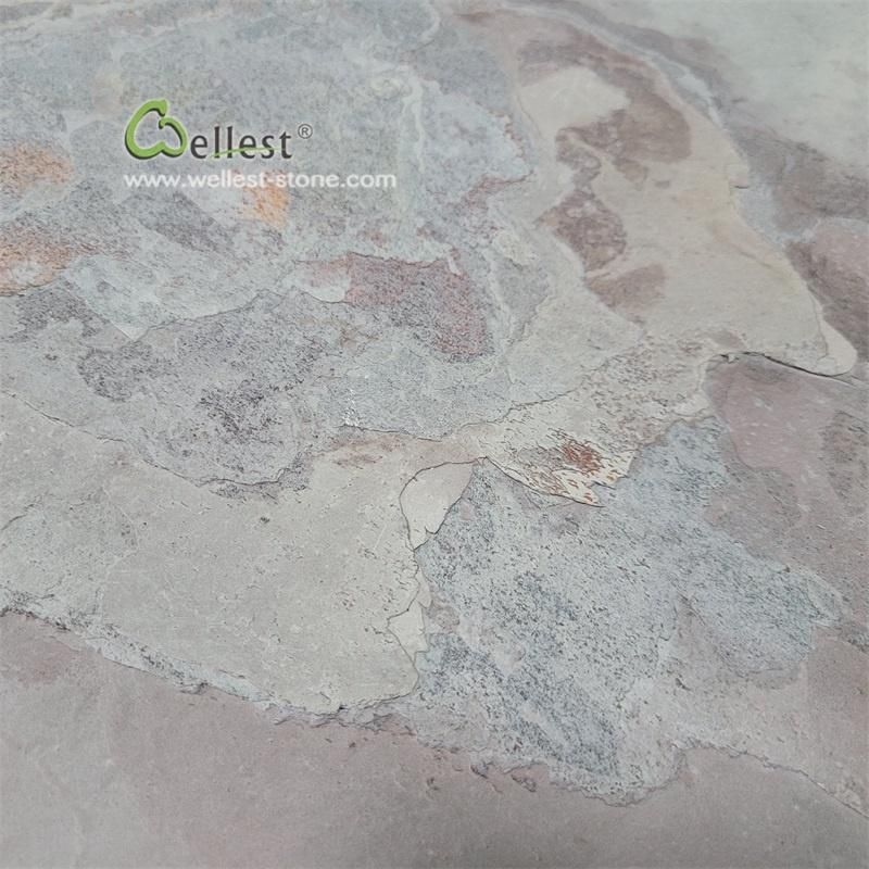 Natural Big Slabs Slate Flexible and Ultra Thin Stone Wall Panel Veneer for Wall Decoration