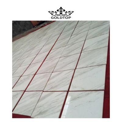 Ornament Natural Stone 600*600 Floor/Wall Tile Decoration Countertop Volakas White Marble for Home