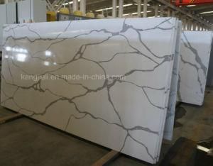Low Price Calacatta Kzs608 Artificial Quartz Stone