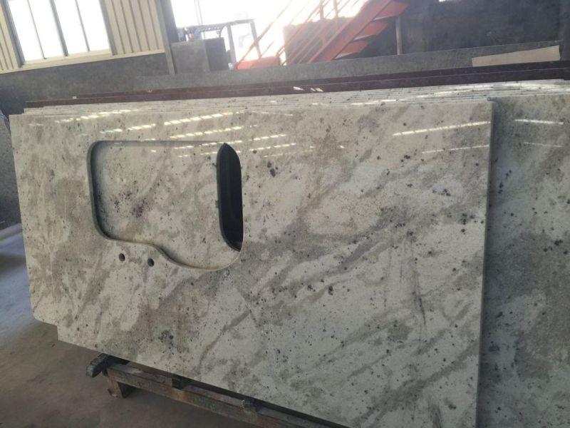 Natural Stone White Carrara Marble for Countertops Vanity Tops Decoration