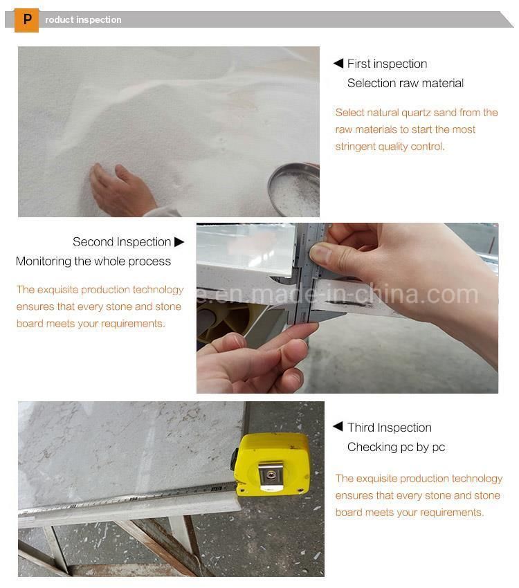 Factory Direct Sell Black with White Veins Artificial Quartz Stone Slabs