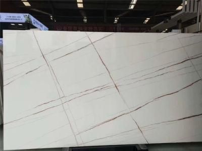 Pure White Crystal Nano White Slab From China