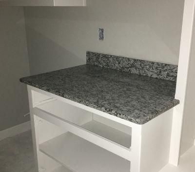 Wholesale Polished Spray White Granite Countertops for Kitchen Island/Countertop/Bathroom Vanity Top