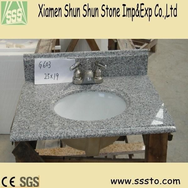 Grey Granite Bathroom Vanity Tops