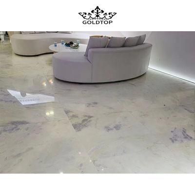 China Natural Stone Sky Blue Marble Tiles Slab for Interior Floor Wall