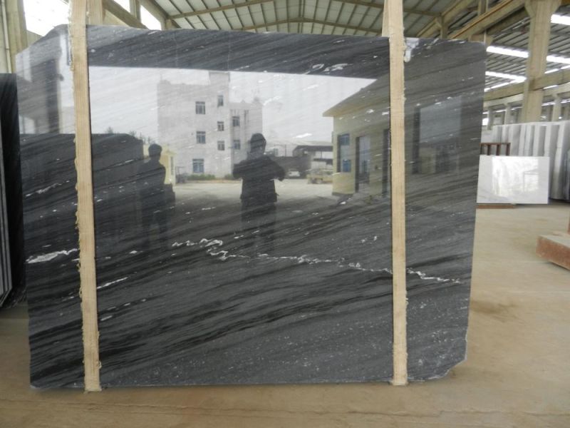 Vokakas Black Marble Slab and Tile