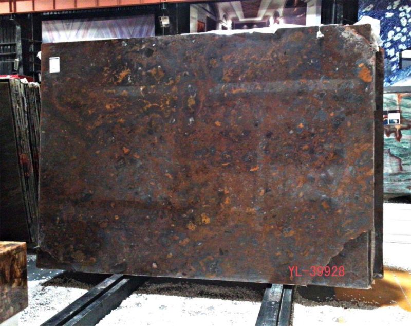 Gilding Polished Marble Slabs for Interior Flooring Wall Decoration